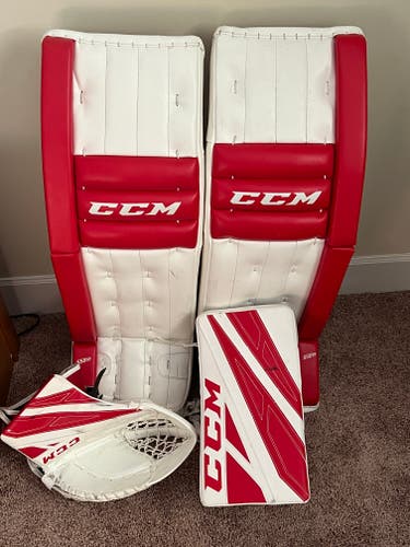 Used 34" CCM Retro Flex 550 Regular Goalie Full Set