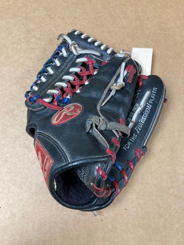 Used Rawlings Heart of the Hide PRO200-USA Right Hand Throw Baseball Glove 11.5"