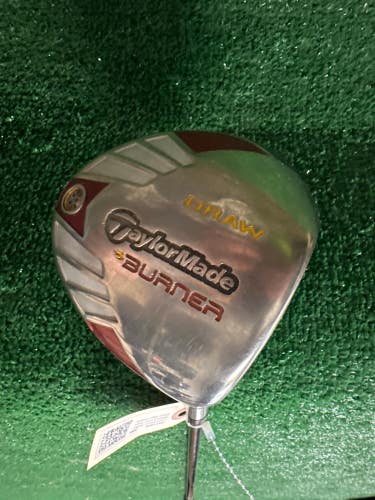 Used Men's TaylorMade burner draw Driver Right Handed Stiff Flex 9.5 Loft