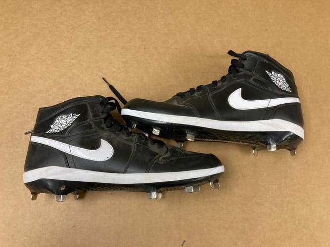 Used Black Men's Size 14 Nike Air Jordan Metal Cleats