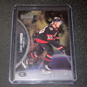 Lassi Thomson Ottawa Senators 2021-22 NHL Skybox Metal Universe Rookie #194