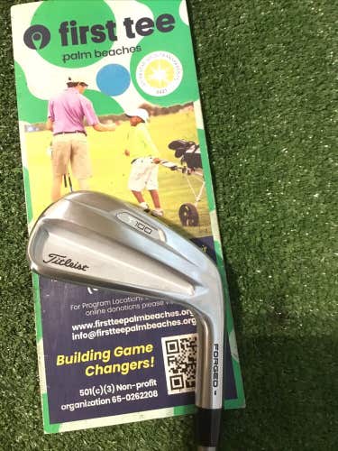 Titleist 2021 T100 Forged 7 Iron Regular Steelfiber i80 Aerotech Graphite Iron