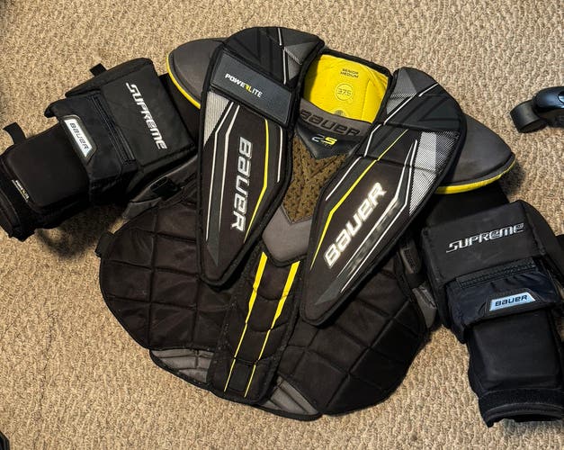 Used  Bauer Supreme 2S Pro Goalie Chest Protector