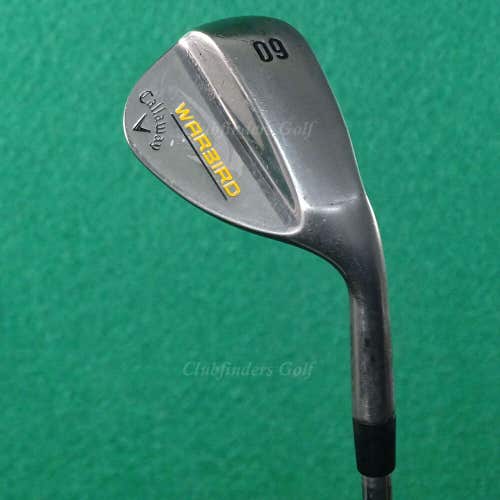 Callaway Warbird 60° LW Lob Wedge Factory True Temper Steel Uniflex