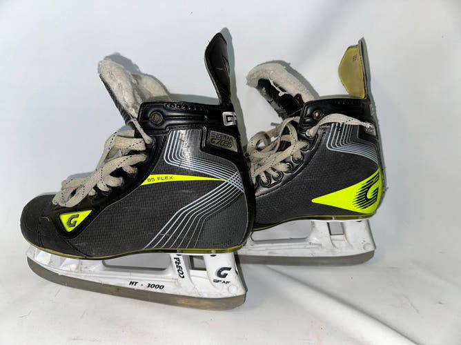 Used Senior Graf Regular Width  Size 6.5 Supra G7035 Hockey Skates