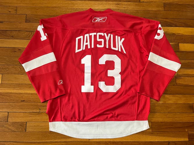 Pavel Datsyuk Detroit Red Wings Reebok Premier Jersey Size XL MSRP $225