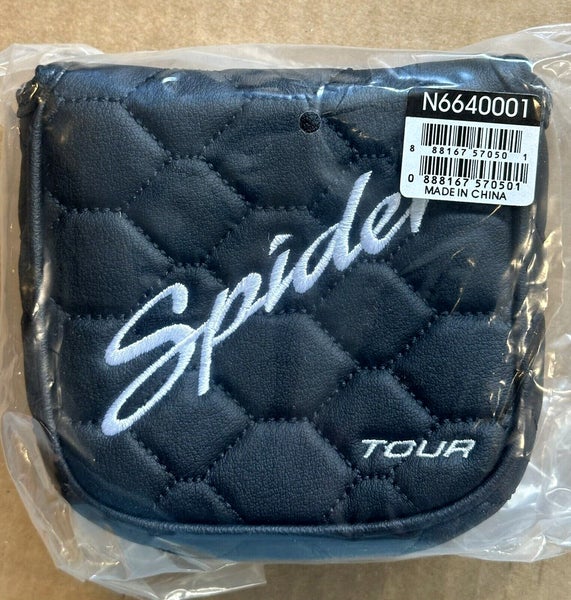 TaylorMade Spider Tour Black OEM Putter Cover Headcover NEW in Plastic`