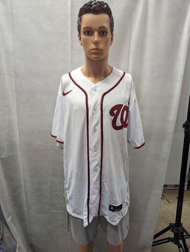 NWOT 2023 Washington Nationals Authentic Nike Flex Base Jersey 52 MLB