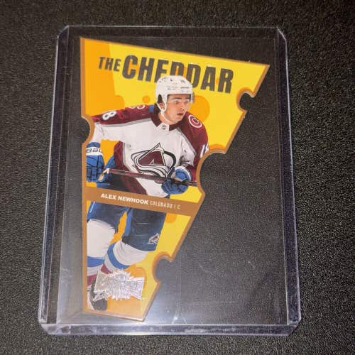 Alex Newhook Colorado Avalanche 2021-22 Skybox Metal Universe The Cheddar #TC-28