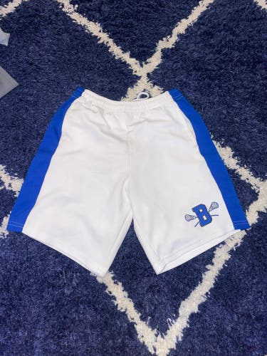 White Men's Lacrosse Shorts