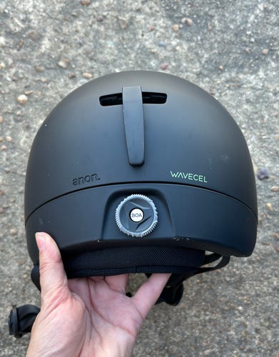 Black Used Medium Men's Anon Wavecel Helmet