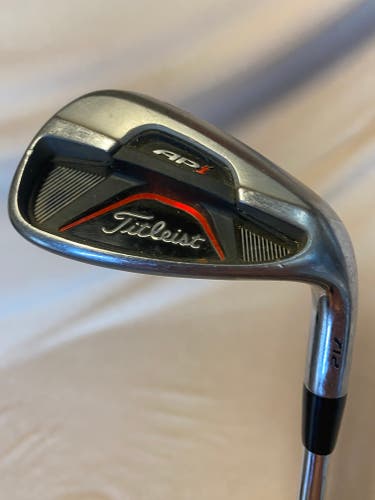 Used Men's Titleist 714 AP1 Right Handed Wedge Stiff Flex Loft 44 Steel Shaft