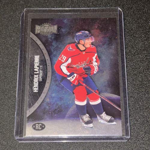 Hendrix Lapierre Washington Capitals 21-22 NHL Skybox Metal Universe Rookie #181