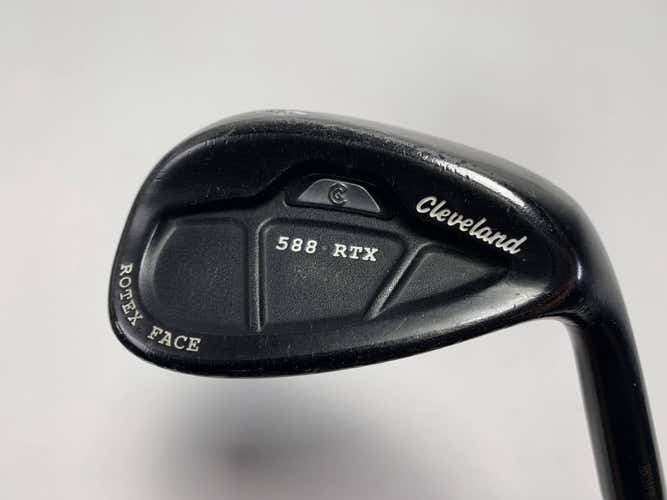 Cleveland 588 RTX CB Black Pearl 56* 14 True Temper Dynamic Gold Wedge Steel RH