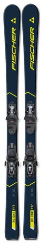 New 2024 Fischer RC One F17 skis w/ RSW 11 bindings, Size: 167