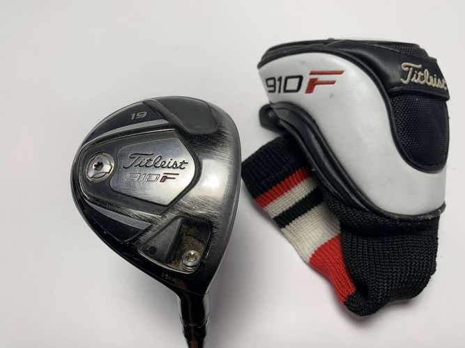 Titleist 910 F 5 Fairway Wood 19* Project X 8C4 6.0 Stiff Graphite Mens RH HC