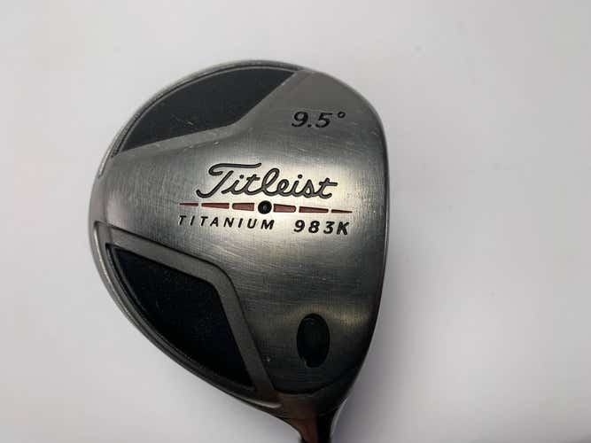 Titleist 983 K Driver 9.5* Harrison Pro 2.5 60g Regular Graphite Mens RH