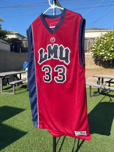 Loyola Marymount Throwback Game Issue Jersey 33 Large Tall