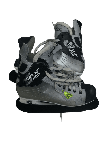 Used Graf 200 Senior 11 Ice Hockey Skates