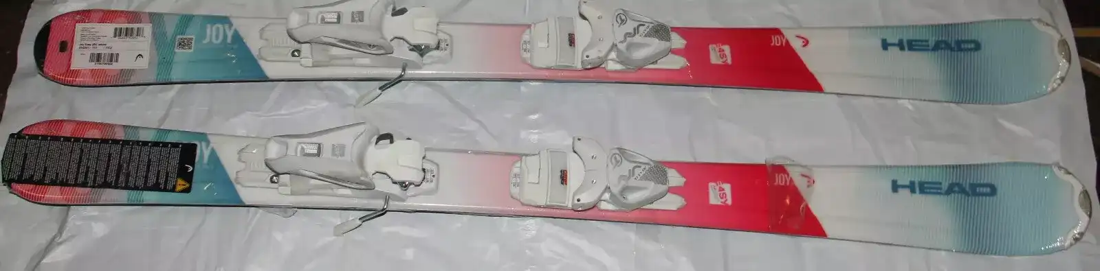 NEW HEAD Skis 137cm Joy easy + JRS7.5 GW size adjustable Bindings pair