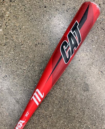 Used Marucci CAT Bat USABat Certified (-10) Alloy 20 oz 30"