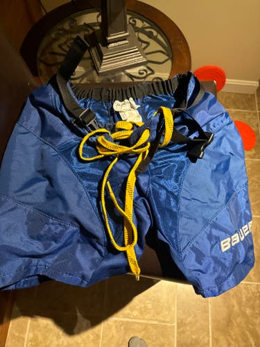 Blue Used Large Bauer Nexus Pant Shell