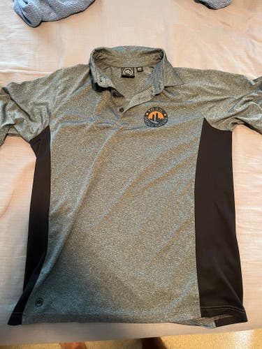 Trail Smoke Eaters BCHL Gray New Medium Adult Unisex Polo