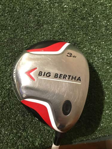 Callaway 2007 Big Bertha 3 Wood Regular Fujikura 360 Graphite Shaft