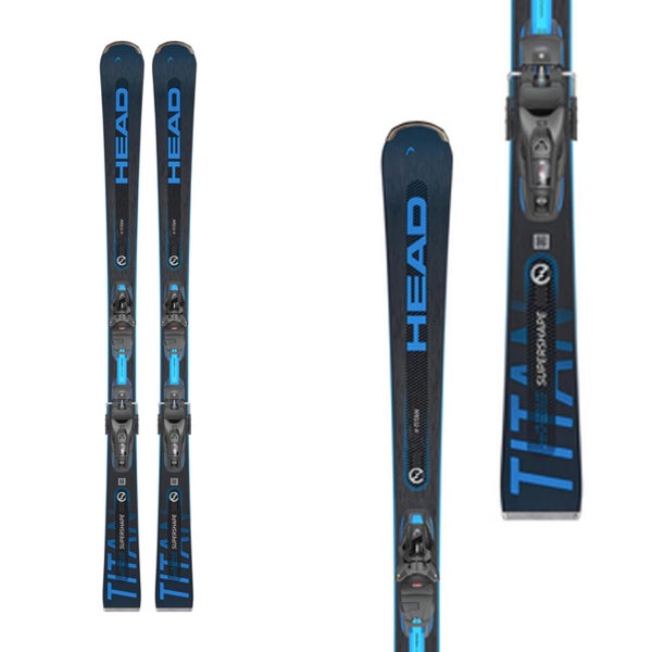 New 2024 Supershape e-Titan skis w/ Tyrolia Protector bindings, Size: 170