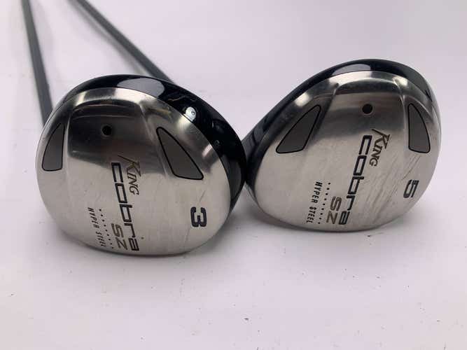 Cobra SZ 3 & 5 Fairway Wood Set 15* 18* Aldila HM Tour Regular Graphite Mens RH