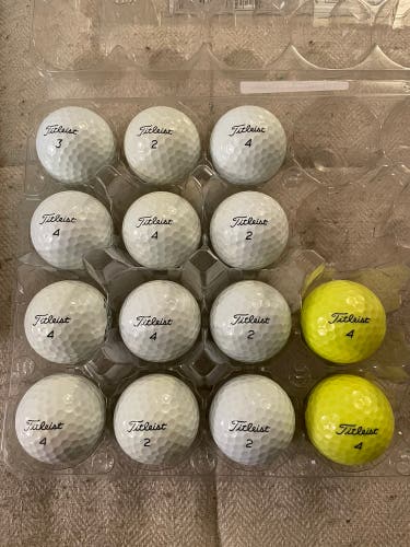 14 Titleist Tour Speed Golf Balls