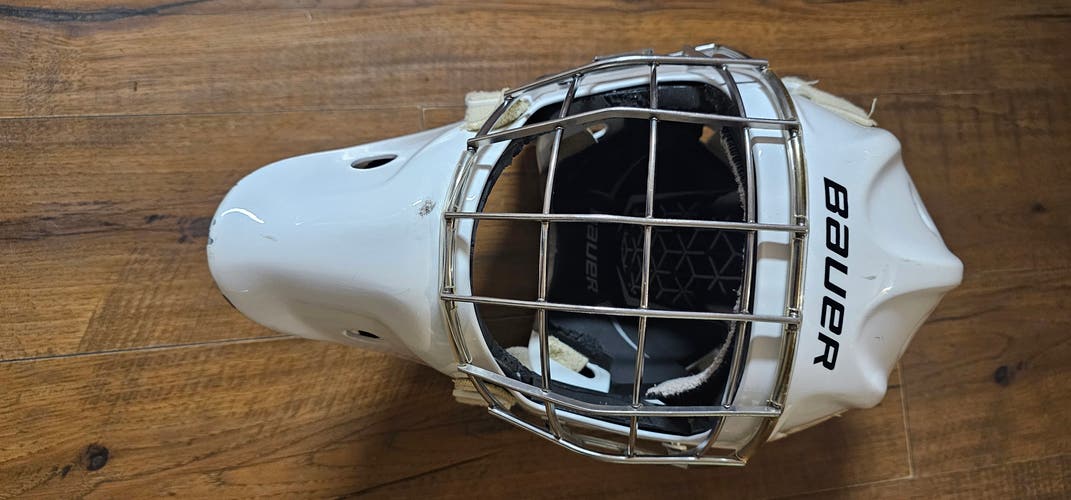 Used Senior Bauer NME IX Goalie Mask