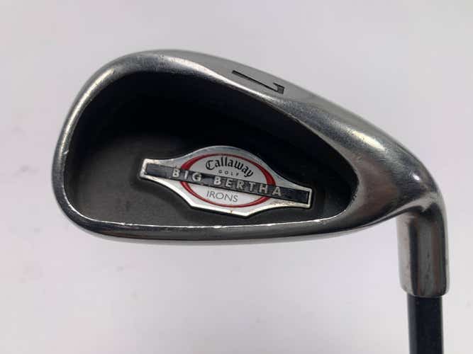 Callaway Big Bertha 2002 Single 7 Iron RCH 75i Firm Graphite Mens RH