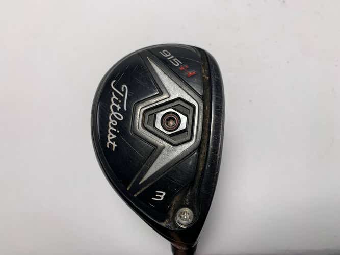 Titleist 915 H 3 Hybrid 21* Aldila Rogue 95 MSI 2.8 Stiff Mens RH Midsize Grip