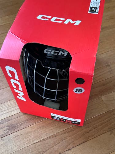 NEW CCM TACKS 70 JR HELMET