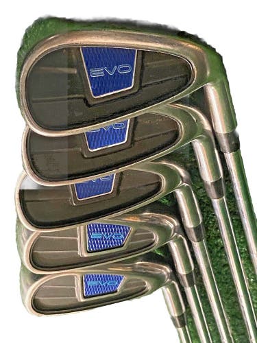 Tommy Armour Golf Evo Iron Set 6-PW RH Men's TA-26 Regular Steel With Good Grips