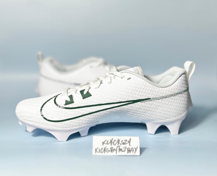 Nike Vapor Edge Speed 360 2 Football Cleats White Green Size 11 Mens FN7764-103