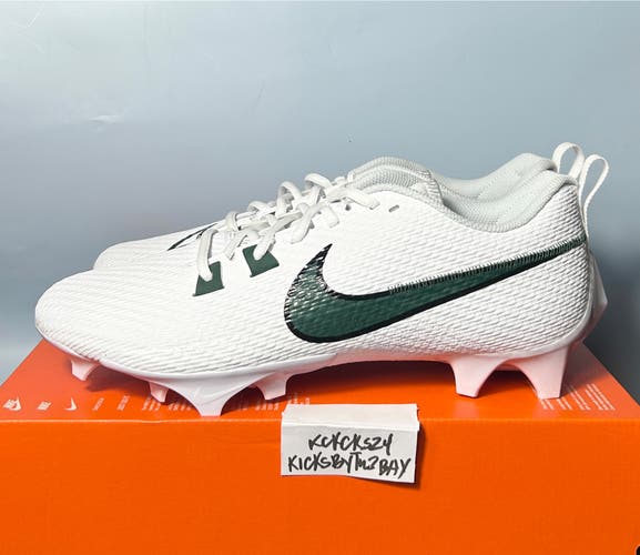 Nike Vapor Edge Speed 360 2 Football Cleats White Green Size 11.5 Mens FN7764-103