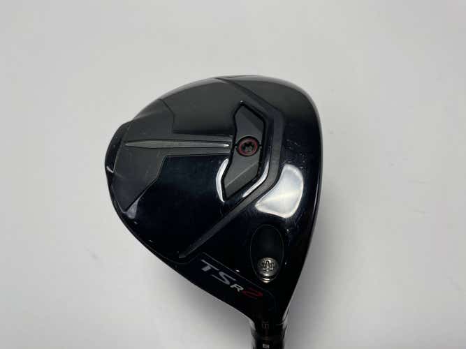 Titleist TSR2 3 Fairway Wood 15* Project X HZRDUS RDX Smoke 6.0 Stiff Mens RH