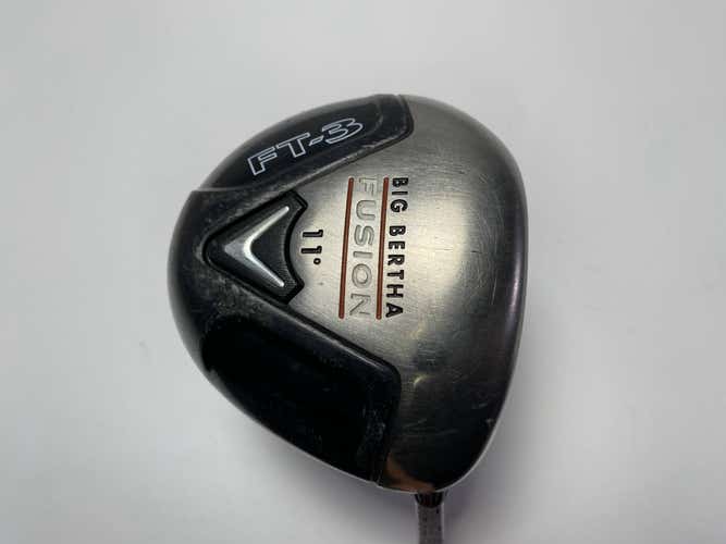 Callaway Fusion FT-3 Driver 11* Aldila NVS 55g Regular Graphite Mens RH