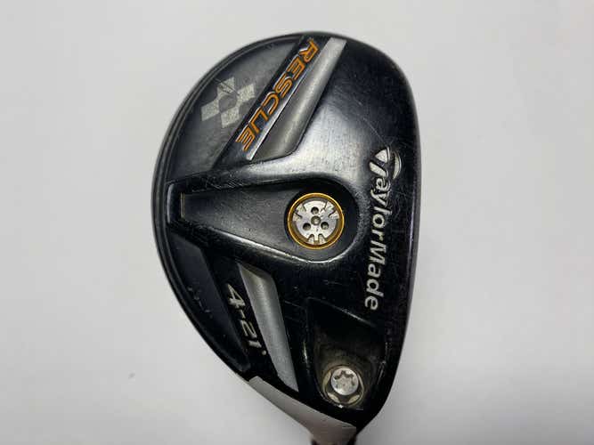 TaylorMade Rescue 11 4 Hybrid 21* Aldila RIP 65g Stiff Graphite Mens RH