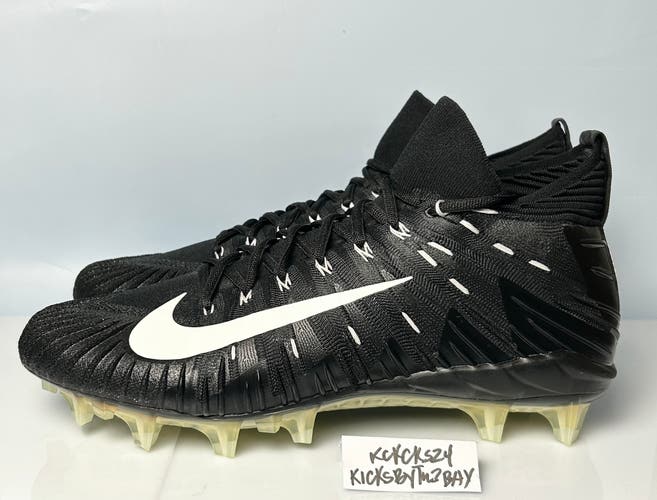 Nike Alpha Menace Elite Football Cleats Black Size 14 Mens 871519-010