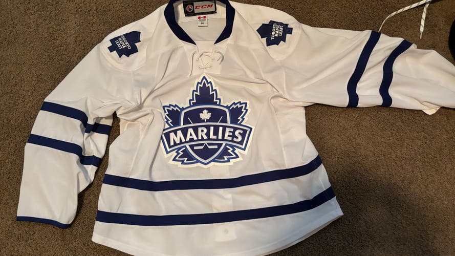 Toronto Marlies AHL Professional Hockey Jersey Size 56 Men's CCM Authentic