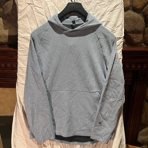 Lululemon sweatshirt, hoodie Textured Double-Knit Cotton Hoodie Used Medium Lululemon Sweatshirt