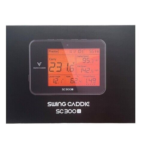 Voice Caddie SC300i Swing Caddie Portable Launch Monitor Black