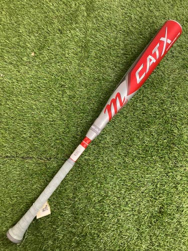 Used 2023 Marucci CAT X Composite Bat BBCOR Certified (-3) Composite 29 oz 32"