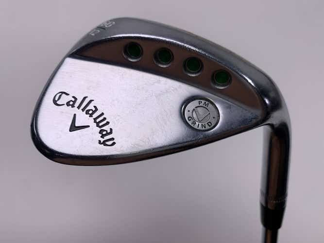 Callaway PM Grind 19 Chrome Lob Wedge LW 60* 12 Bounce KBS Hi-Rev 2.0 115g RH