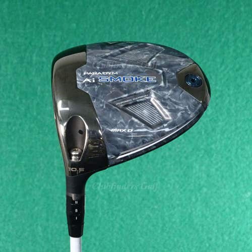 LH Callaway Ai Smoke Max 10.5° Driver Fujikura Air Speeder 45 Graphite Stiff