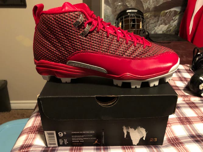 Brand New Nike Air Jordan Retro XII Baseball Softball MCS Cleats Men’s 9.5 RARE