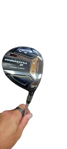 Used Callaway Paradym X 3 Wood Ladies Flex Graphite Shaft Fairway Woods